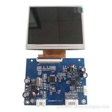 3.5" TFT LCD with 320*480 Pixel Resolution, RGB, 18-bit, 300nits